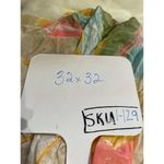 Vintage Prima Vera Collection 100% Silk Scarf With Colorful Abstract Design & Sp Size 30 Photo 6