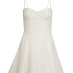 Willow Hampton Ivory Sleeveless Mini Dress Women's Size XS NWT Photo 0