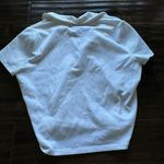 Hollister Ribbed Baby Tee Polo - White Photo 4