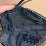 Coach  Star Rivet Metallic Blue Wristlet NEW Photo 8