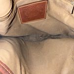 Coach  Vintage Sheridan Mayfield Beige Brown Saddle Leather‎ Shoulder Bag 4225 K Photo 14