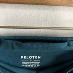 Peloton  Here Now High Rise Logo Taped Teal Leggings Women’s Size Large Photo 4