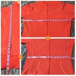 The North Face Zipper Knit Jacket Coral Orange L Photo 8