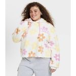 Barbie Women's Graphic Faux Fur Hooded Pullover, XS White Photo 0