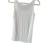 Uniqlo White Fitted Sleeveless Tank Top Photo 7