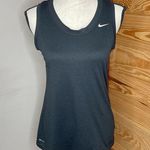 Nike Dri-Fit Sleeveless Activewear Workout Muscle Tank Top in Black Medium Photo 0