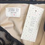 Sienna Sky NWT Pencil Skirt Womens S Black Sequin Lace Dark Academia Whimsigoth Photo 4