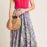 Anthropologie Maeve Miele Floral Midi Skirt Photo 0