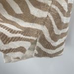 Lou & grey Sweater Tank Size Small Zebra Print Cotton Blend Knit Summer Neutral Photo 8
