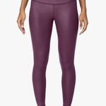 90 Degrees by Reflex 90 Degree By Reflex Womens High Waist High Shine Faux Leather Ankle Leggings Photo 1