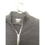 Kirkland Signature Women Large Kirkland 1/4 Zip Long Sleeve Shirt Mock Neck Thumb Holes Size L Photo 3