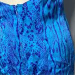 French Connection  Silk Snake Print Halter Dress 436 Photo 6