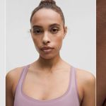 Lululemon  Wundermost Ultra-Soft Nulu Square-Neck Sleeveless Bodysuit size Small Photo 2