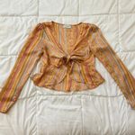 Dress Forum Retro Print tie crop top Photo 0