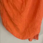 Anthropologie  Maeve Slim Ruffle Orange Wrap Skirt Photo 10
