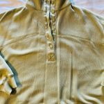 American Eagle AE Sage Green Big Hug Henley Sweatshirt Size XS Photo 1