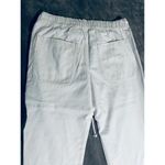 J.Crew NWT Drawstring Pants Size 32 Soft White Causal Comfortable 100% Cotton Photo 7