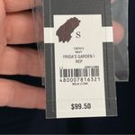 Crown & Ivy NWT Crown‎ & Ivy Navy Blazer With Embroidered Flowers Size SMALL Photo 7