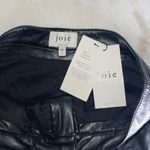 Joie Ducor Faux Leather Trousers in Black Caviar Photo 8