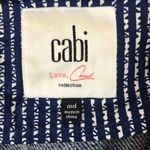 CAbi Women’s Dark Blue Cotton Soft Denim Asymmetrical Zipper Hooded Jacket Photo 10
