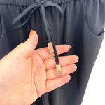 Ted Baker  Toriil Ruffled Cold-Shoulder Jumpsuit Black / Gray‎ Size 0 / US 2 Photo 6