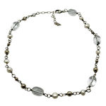 Silpada  Necklace Sterling Silver Freshwater Pearl and glass beads N1602 Photo 0