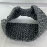 HEADBAND w/ bow HANDMADE Gray Photo 3