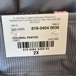 st. john's bay NWT  mid rise Capri in Colonial Pewter Drawstring waist Size XXL Photo 6