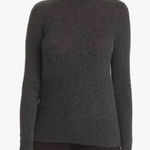 360 Cashmere  Charcoal Grey Cashmere Turtleneck Sweater XS Photo 0