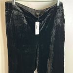 J.Crew  Peyton Black Velvet Pull On Pants Photo 4