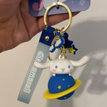 3D Cartoons Cinnamonroll Dog Keychain Keyring Blue Photo 2