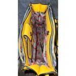 Betsey Johnson Satchel Crossbody Yellow Bag Shoulder Purse Photo 6