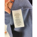 Kenar  Short Sleeve Blue Shift Dress 4 Photo 2