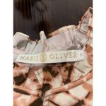 Marie Oliver  Sema Crosshatch Flounce Mini  Dress Sz  M   NWOT Photo 1