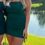 Lulus Forest Green Mini Dress Photo 1