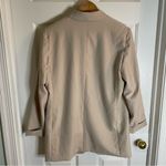 Love Tree Women's Beige Blazer With Cuffed Sleeves Size XL neutral preppy Photo 7