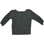 Sunny Leigh  Black Cold-Shoulder Blouse w. 3/4 Sleeves - Size Small Photo 1