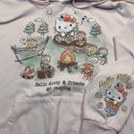 Hello Kitty  & Friends Women’s Medium Go Camping Hoodie Pink Cute Cozy Photo 1