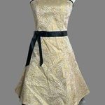 Gunne Sax VTG 90s Jessica McClintock for Strapless Formal Dress Size 7 Prom Photo 1