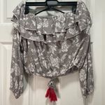 Altar'd State Altar’d State Off the Shoulders Boho Top Large Photo 4