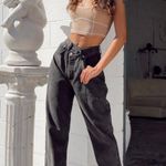 Princess Polly Asymmetrical Jeans Photo 0