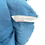 Free People Intimately  size XS blue sleeveless loose‎ blouse with ruffle detail Photo 5