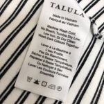 Aritzia  Talula Black Stripe Crop Top Tank XS Photo 5