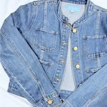 Draper James Women's Blue Denim Jacket Photo 4