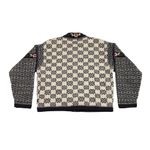 Icelandic Design Wool Nordic Cardigan Snowflake Folk Sweater EUC Medium F286 Photo 4