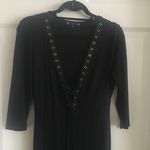 Iris  Ribbed Lace Up Midi Dress Photo 1