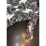 J. McLaughlin  Catalina Cloth Dress Women Small Print Stretch Preppy Wedding Guest Photo 9