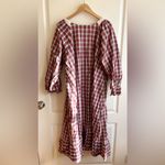 Victoria's Secret Vintage Victoria Secret Plaid Lace Nightgown Sz L Peasant Prairie Cottage Photo 5