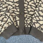 Jordan  Women’s Elephant Pattern Full Button Palomino Cardigan Photo 5