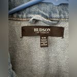 Hudson Jeans Denim Trucker Jacket S/M Color Blue Photo 4